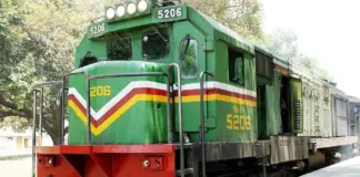 Pakistan railways train