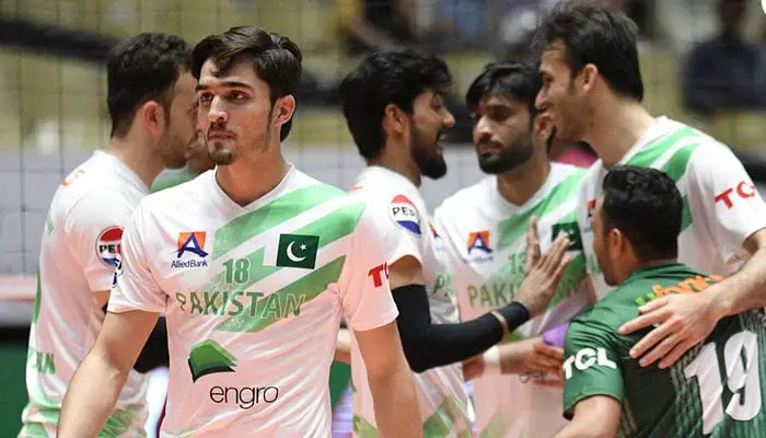 Pakistan outclass Turkmenistan in CAVA Nation’s Volleyball League