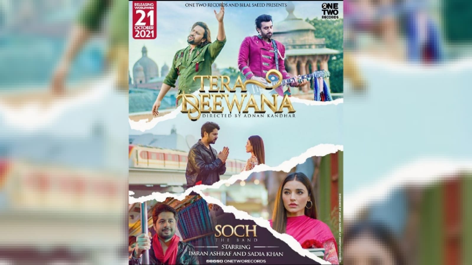 Music video 'Tera Deewana' starring Imran Ashraf, Sadia Khan set for  worldwide release - Minute Mirror
