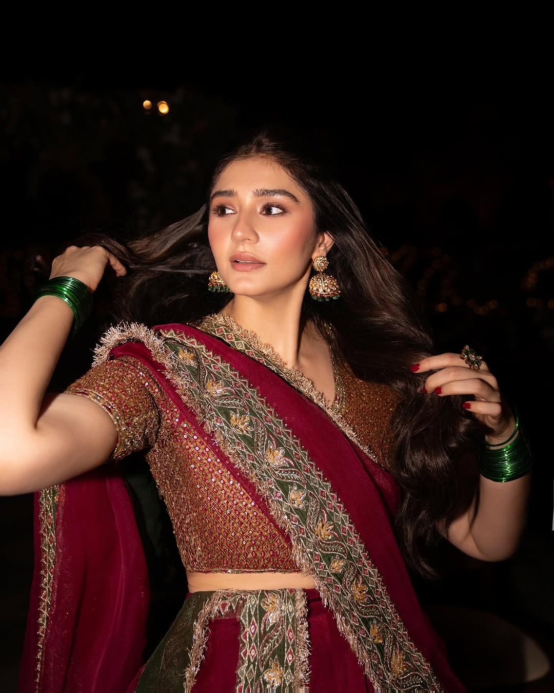 Durefishan Saleem redefines traditional glamour in Zara Shahjahan bridal look
