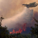France Spain wildfires