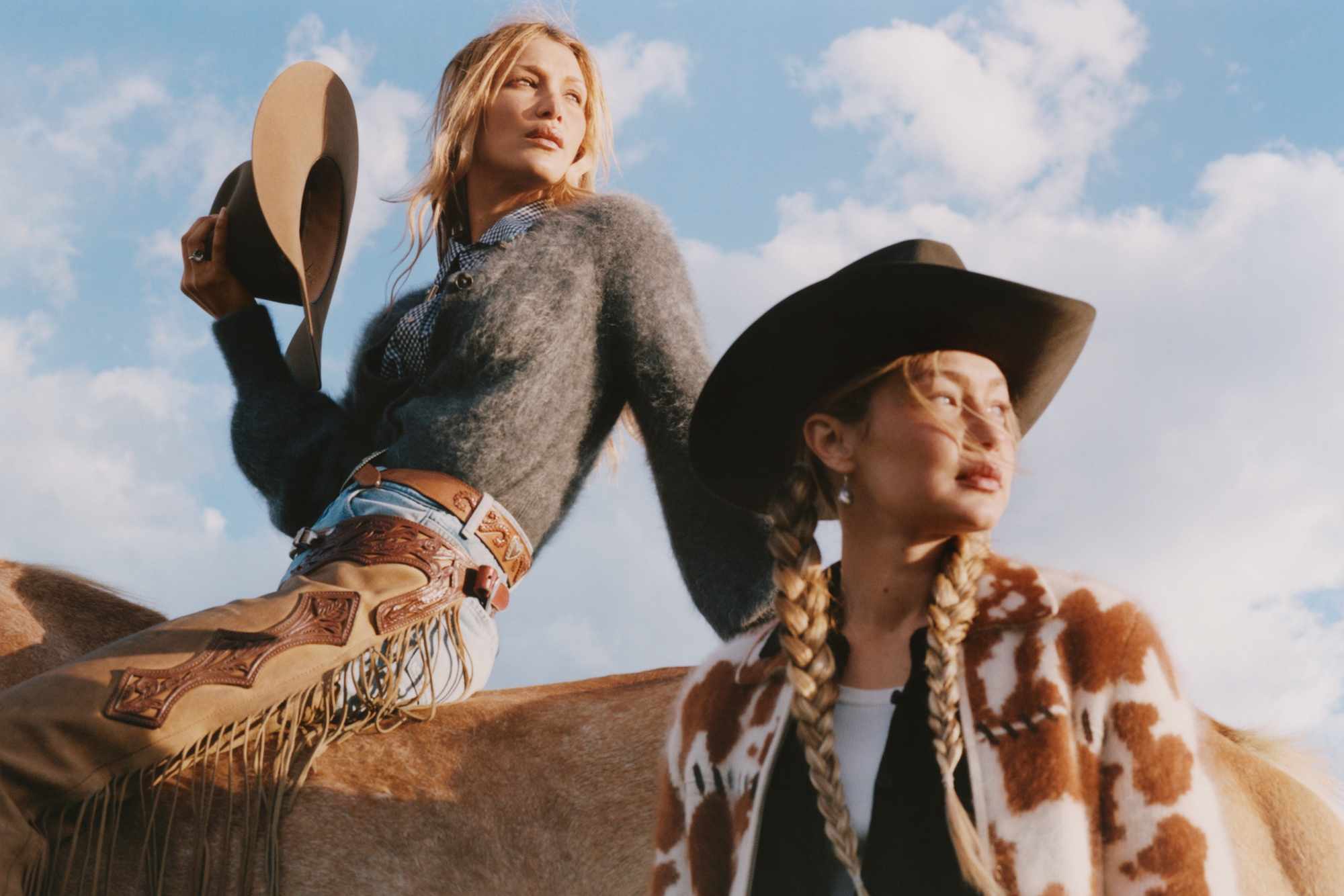 Gigi and Bella Hadid star in Guest in Residence Fall 2026 campaign