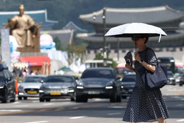 South Korea heatwave record