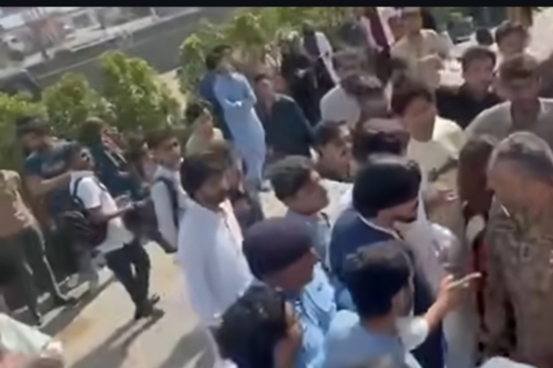 Sarhad university clash