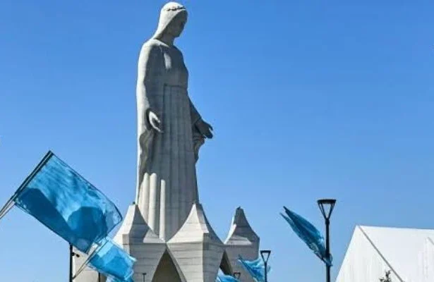 Poland unveils Europe's tallest Virgin Mary statue in tiny village