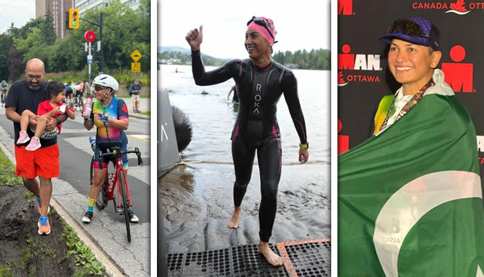 Fauzia Haimani finishes fourth Ironman challenge