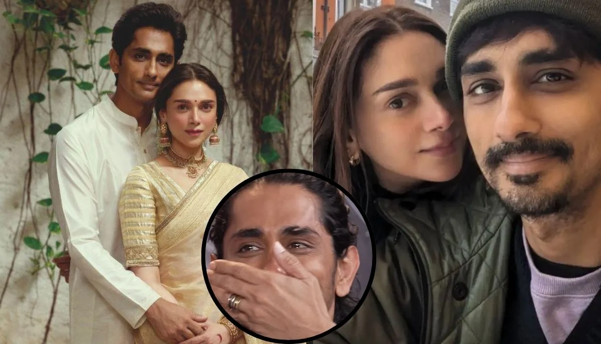 Aditi Rao Hydari's sweet voice note leaves Siddharth teary-eyed