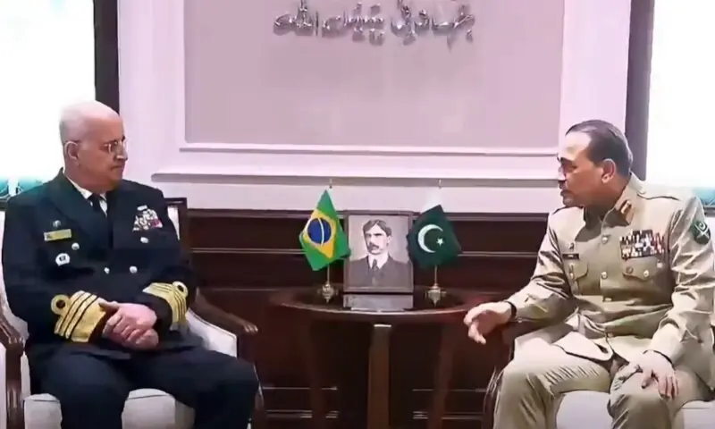 CDF Asim Munir, Brazil’s military chief discuss ...