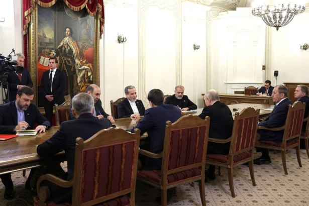 Iranian Foreign Minister Abbas Araghchi during a 2026 meeting