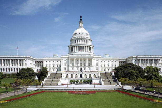 West front of the United States Capitol in Washington