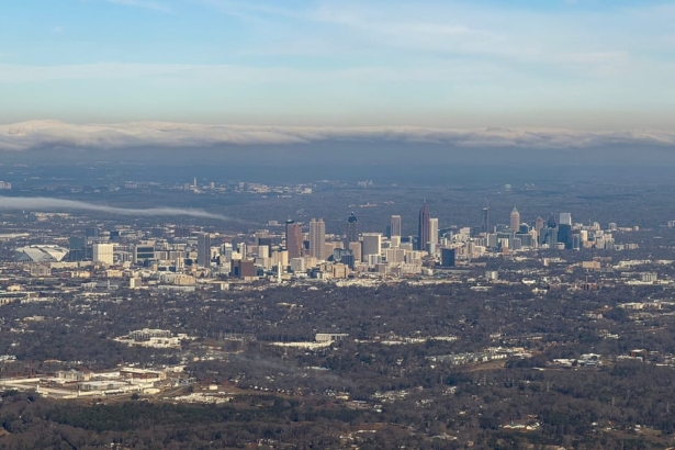 Atlanta skyline in Georgia