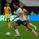 Reece James playing for England against Ghana at the 2026 World Cup