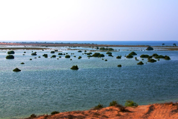 Coastline at Umm Al Quwain, United Arab Emirates