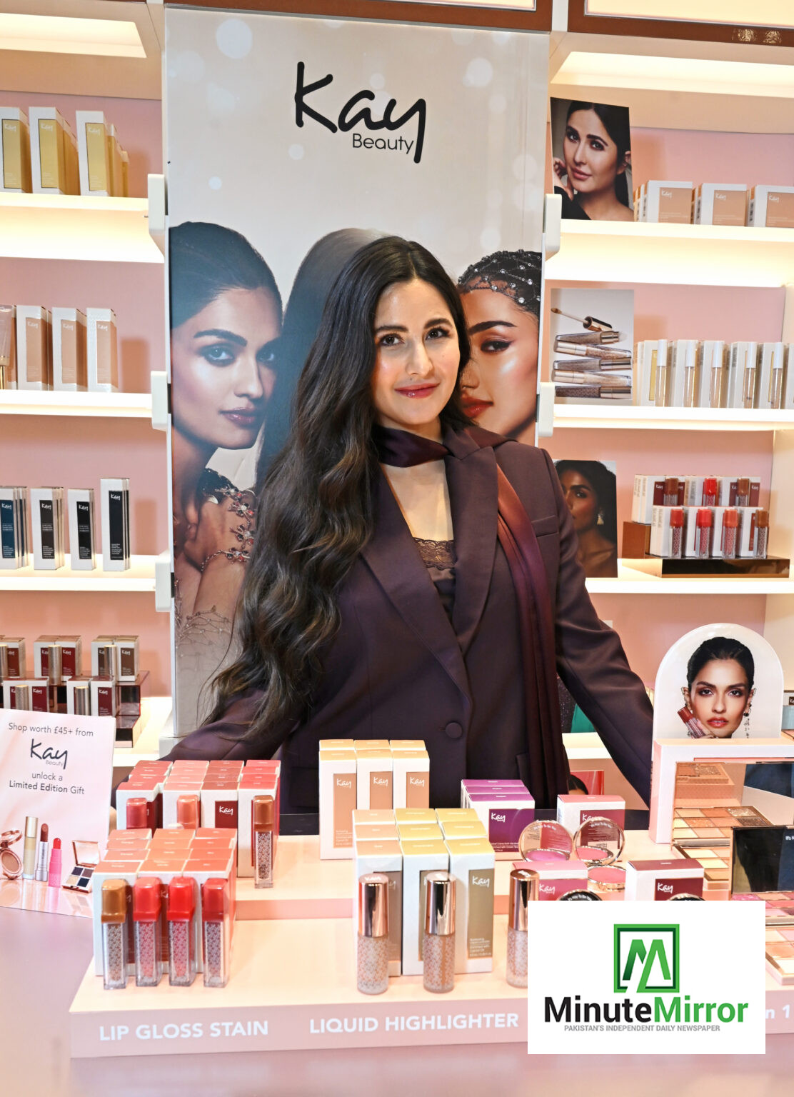 Katrina Kaif celebrates Kay Beauty’s UK success in style