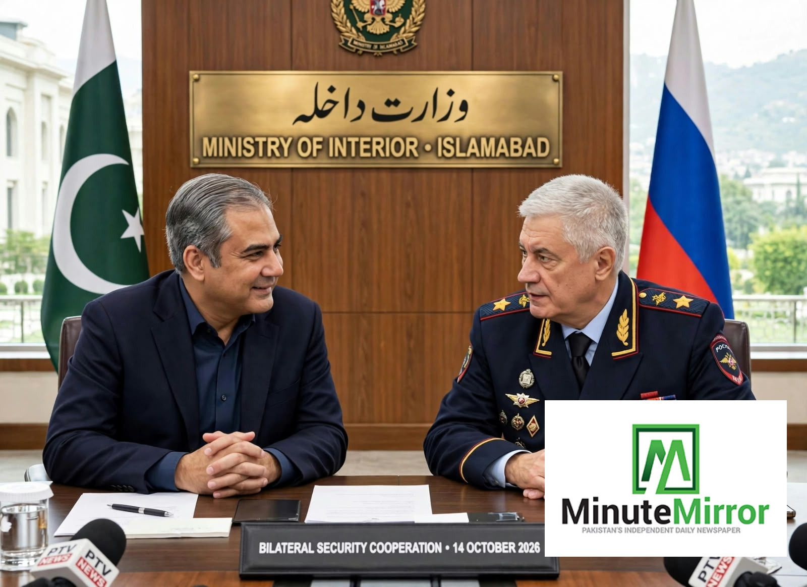 Historic First: Russian Interior Minister Meets Mo...