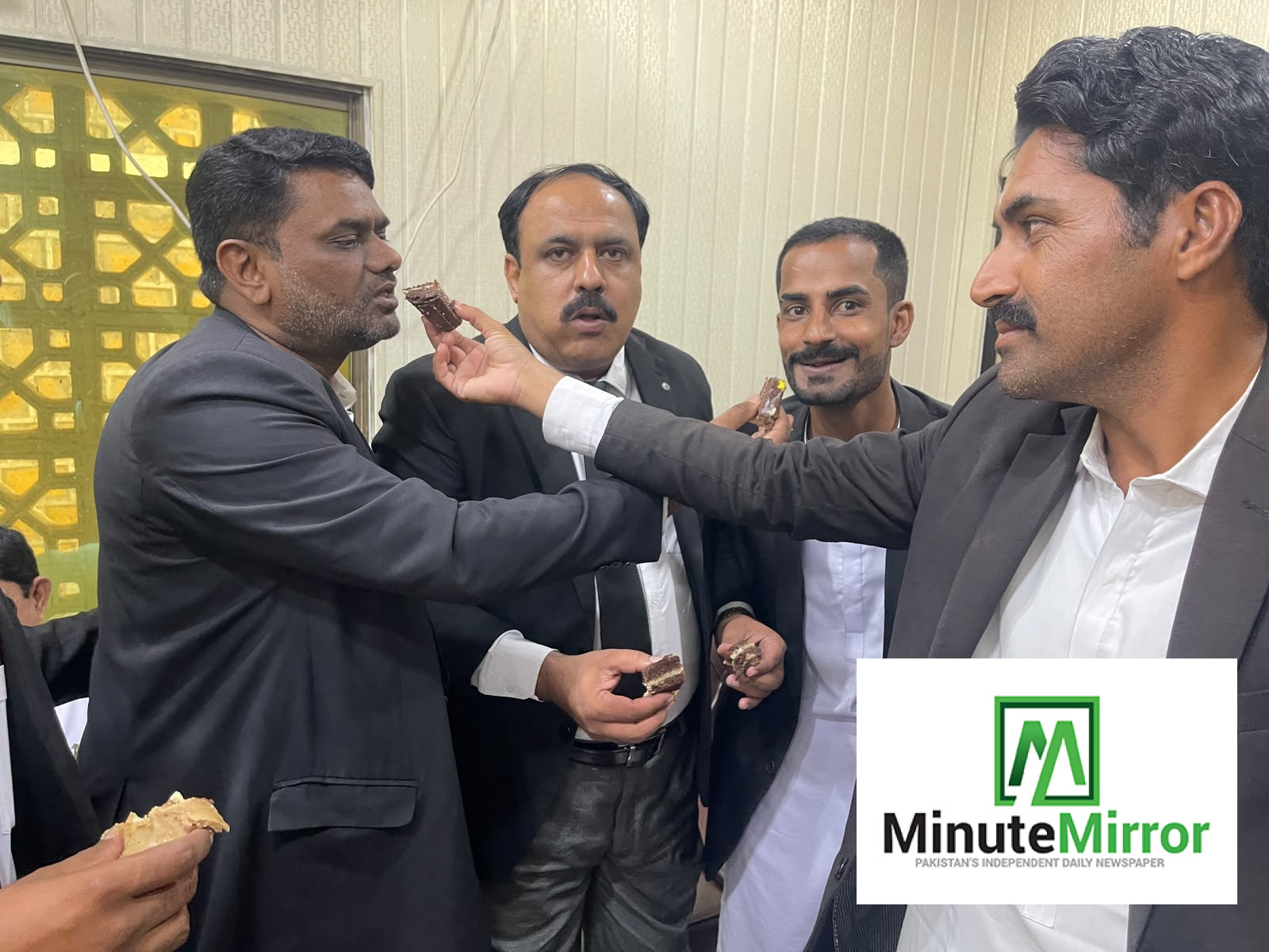 District bar association Sujawal honors Aga Khan V...